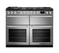 Rangemaster Nexus 110 NEXB110DFSTST/CM1 - Stainless Steel Range Cooker - Dual Fuel - 7 Zone - A Energy