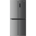 Indesit INGF 6421 XP4UK - Silver American Fridge Freezer - 421L - E Rated