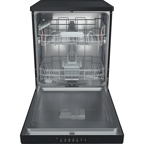 Hotpoint HP2FFC14BN6BUK - Black Freestanding Dishwasher - 14 Place Settings - C Energy