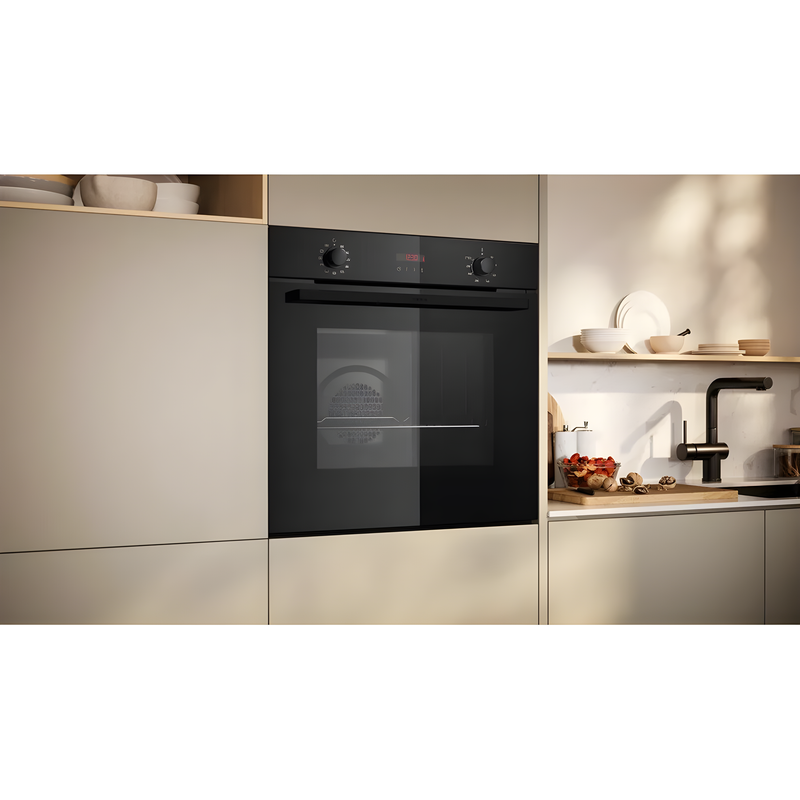 Neff B2DCG7AK3B - Black Single Oven - 71L - A+ Energy