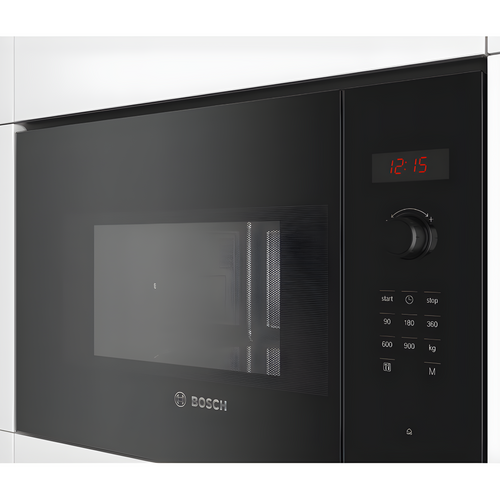 Bosch BFL553MB0B - Black Built in Electric Microwave