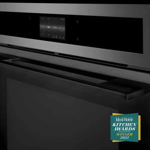 Caple C2601GM - Gun Metal Pyrolytic Single Oven - 67 Litre Capacity - A Energy Rating