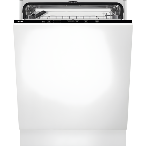 AEG FSB53647Z - White Dishwasher - 13 Place Settings - D Energy