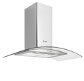 Caple CGC911 - Stainless Steel 90cm Wall Chimney Cooker Hood - 456m³/h - C Energy