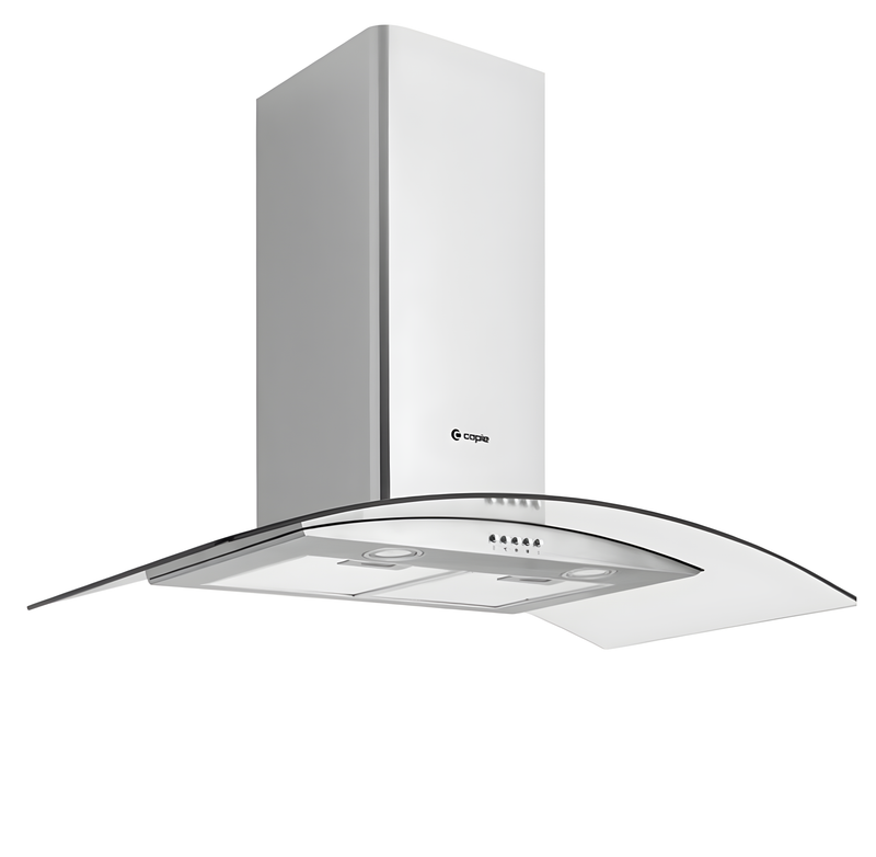 Caple CGC911 - Stainless Steel 90cm Wall Chimney Cooker Hood - 456m³/h - C Energy