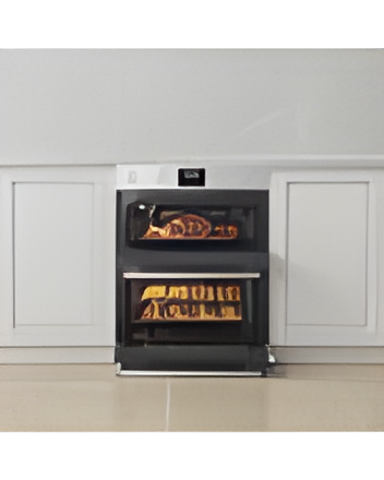 Midea MBOD50M3AD0-SS - Stainless Steel Built-Under Double Oven - 92L - A Rated