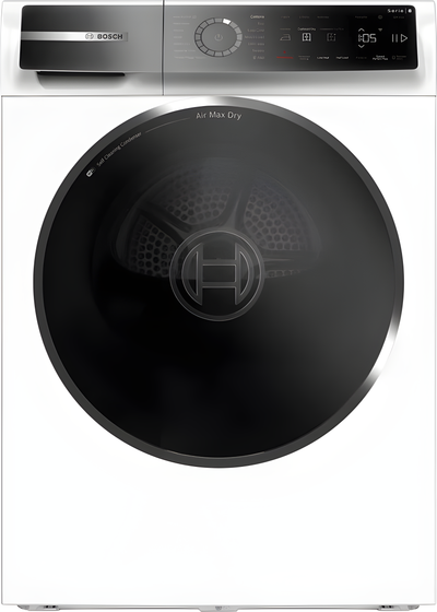 Bosch Series 8 WRB247C9GB - White 9KG Heat Pump Tumble Dryer - A+++ Energy