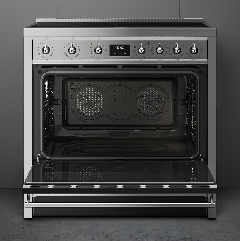 SMEG A90I001PX - Stainless Steel Range Cooker - 115 Litres - A+ Energy
