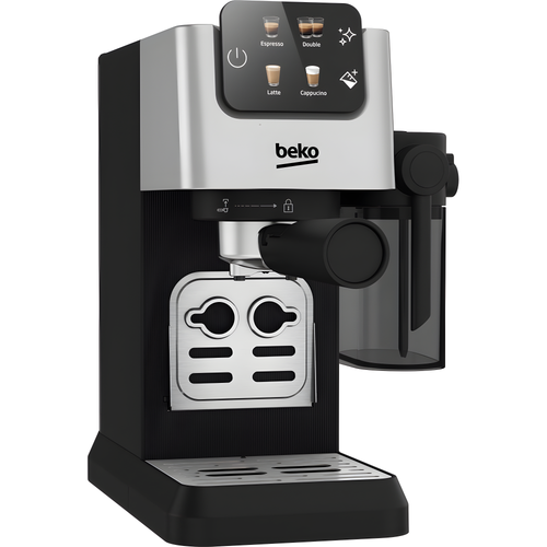 Beko CEP5304X - Stainless Steel Coffee Machine - Integrated Milk Jug - 15 Bar
