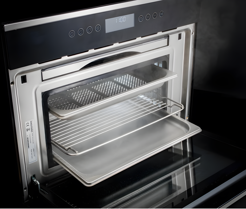 Rangemaster RMB45SCBL-SS - Stainless Steel Steam Combi Oven - 43L - A Rated