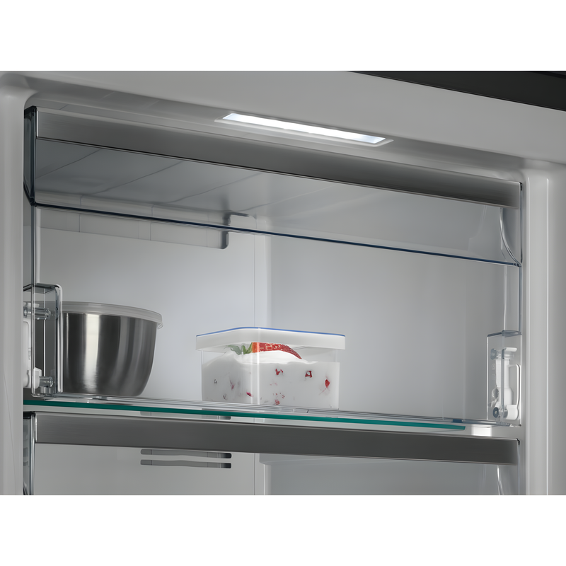 AEG OAG7M281EX - Silver Freestanding Frost Free Freezer - E energy