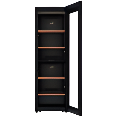 Haier HWS201GDFH1K - Black 201 Bottle Wine Cooler - Freestanding - F Rated
