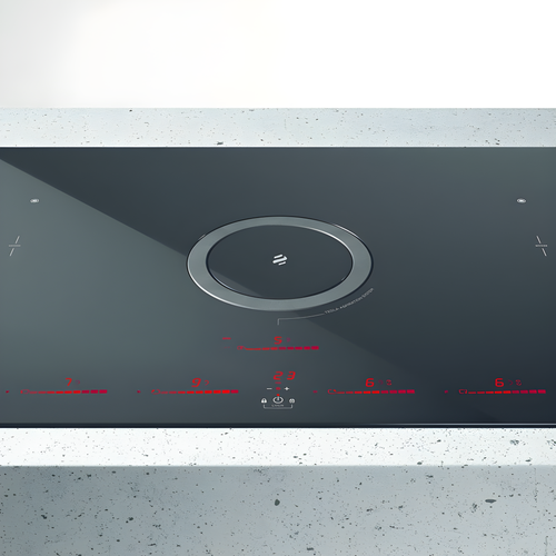 Elica NT-SWITCH-BLK-DO - Black 4 Zone Induction Hob
