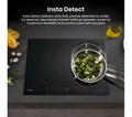 Hisense Hi6 HI6442BSCWF - Black Electric Induction Hob - 4 Cooking Zones