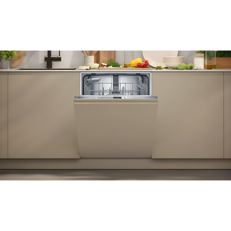 Neff S153HTX02G - Integrated Dishwasher - 13 Place Settings - 46 dB - D Energy Rating