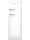Smeg FAB30RWH5UK - White Freestanding 70/30 Fridge Freezer - D energy