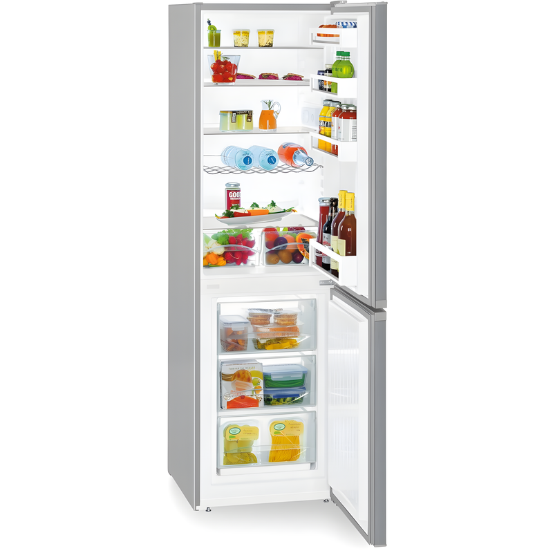 Liebherr CUELE3331 - Silver Freestanding 70/30 Fridge Freezer - E energy