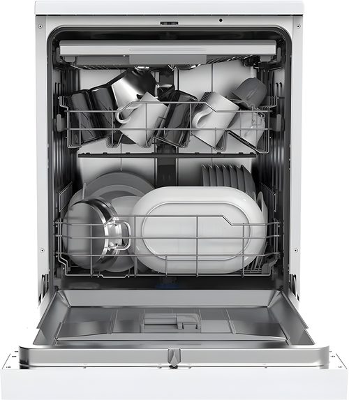 Midea MDWPF1433CXD-UK - 14 Place Settings Freestanding Dishwasher - C Energy
