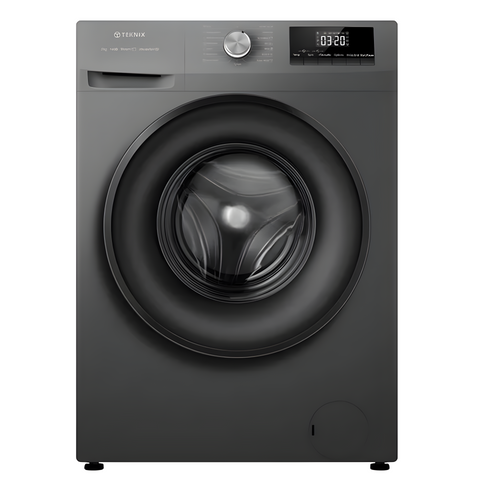 Teknix TK2W814HS - Titanium 8KG Washing Machine - 1400 RPM - A energy