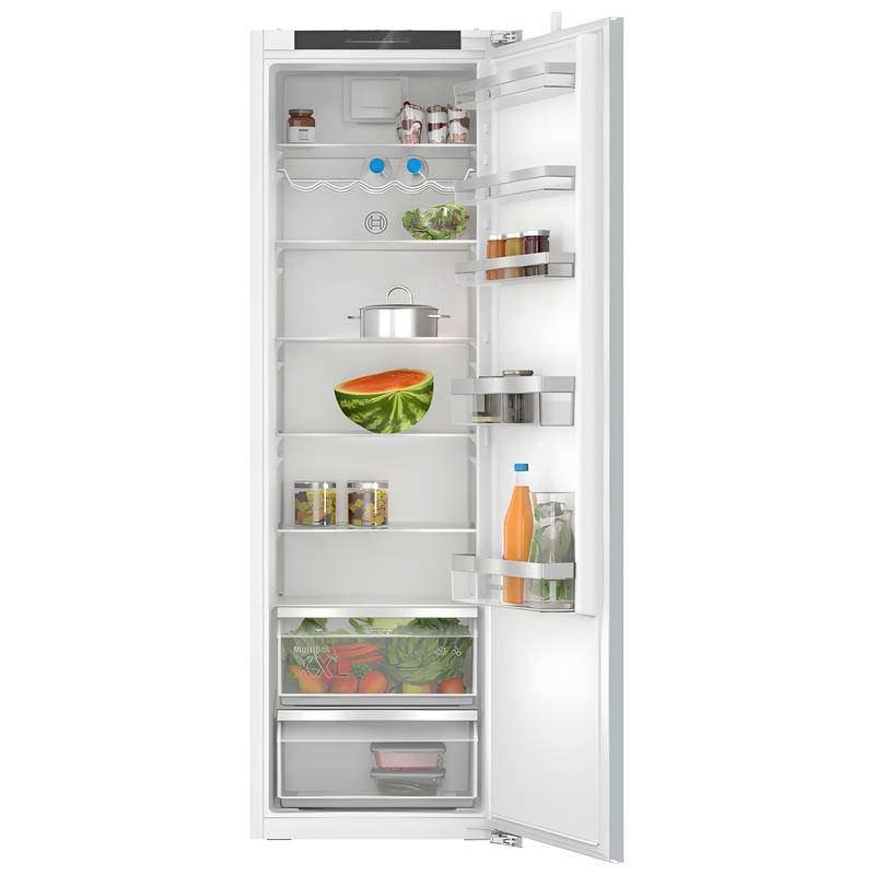 Bosch KIR81VFE0G - White 310L Integrated Larder Fridge - Super Cooling - E energy