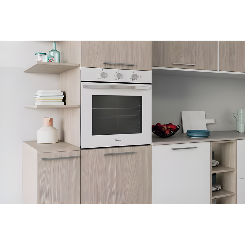 Indesit IO 232H W - White Built-In Electric Single Oven - 71L - A Energy