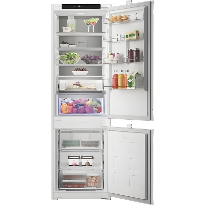 Hotpoint HPK2 5292 B4UK - Black Integrated Fridge Freezer - Dual No Frost - E Energy