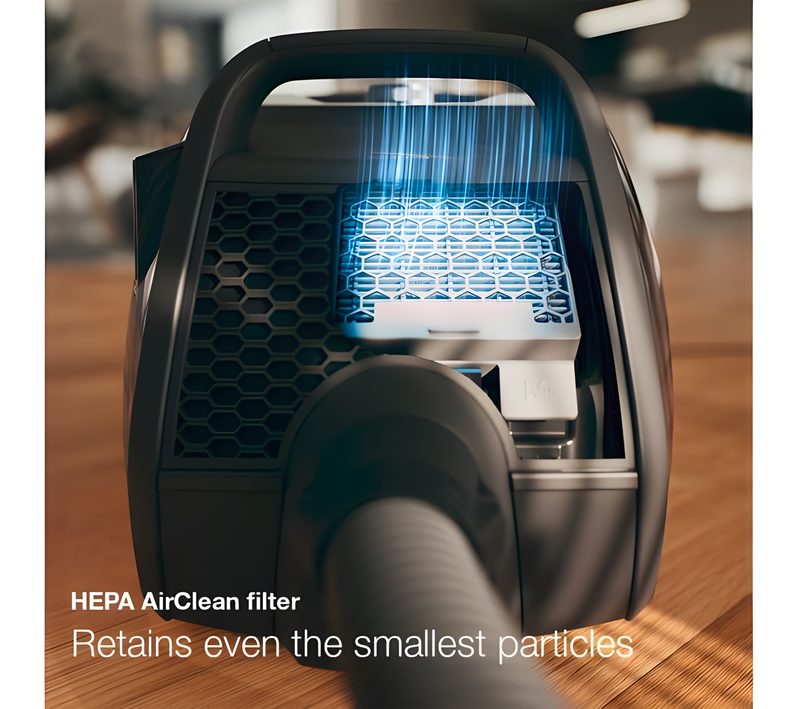 Miele Boost CX1 Cat & Dog PowerLine - Black Bagless Cylinder Vacuum Cleaner - HEPA Filter