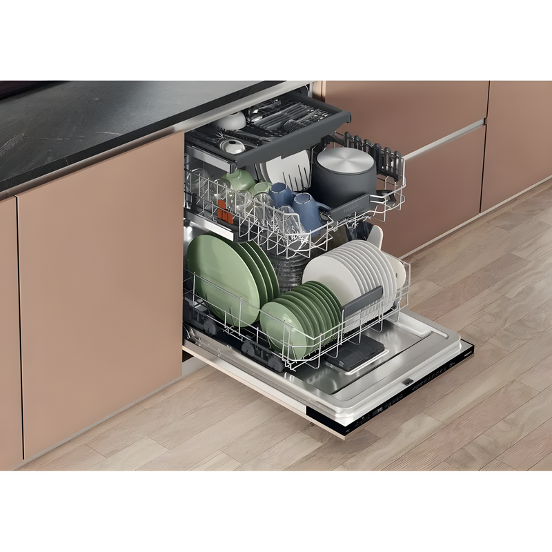 Hotpoint H7IB16M6L UK - Integrated Dishwasher - 39dB - B Energy