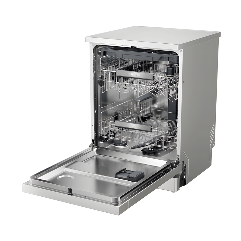 Teknix TX3FD618W - White Full Size Dishwasher - 15 Place Settings - C Energy