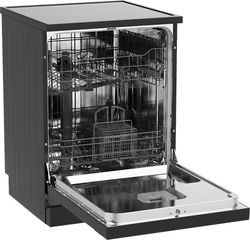 Hisense HS622E90BUK - Black 60cm Dishwasher - 13 Place Settings - E Energy Rating