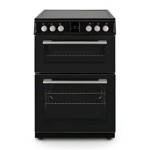 Montpellier MDOC60FK - Black 4 Zone Electric Cooker - A/A energy