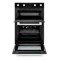 Belling BEL BI903MFC BLK 444411403 - Black Built in Electric Double Oven - Catalytic cleaning - A energy
