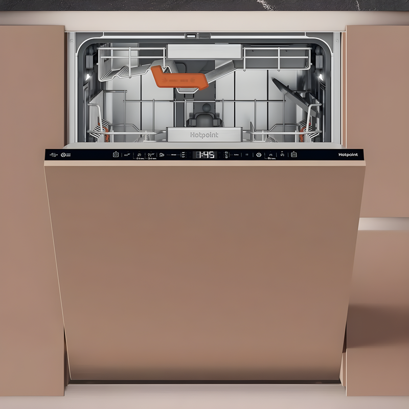 Hotpoint H8IA15M4TU UK - Integrated Full Size Dishwasher - 15 Place Settings - A Energy