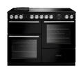 Rangemaster Nexus 110 NEXO110EIPGBL/CM1 - Gloss Black Range Cooker - Induction - A Energy