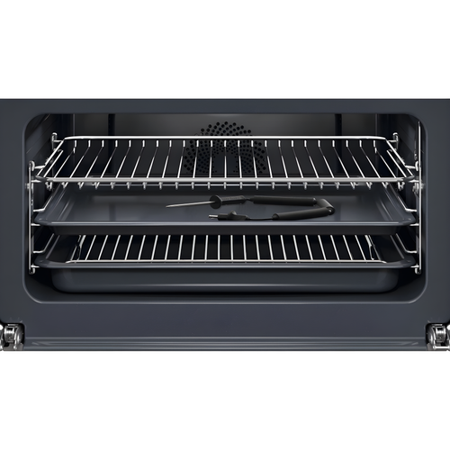 AEG TK9NK821B - Black Single Oven with Microwave - 44L