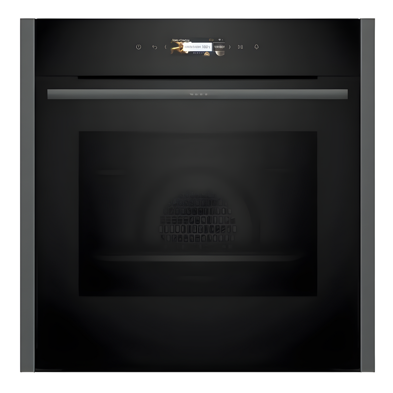 Neff B24CR71G0B - Graphite Built in Electric Single Oven - A+ energy