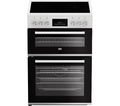 Beko FDC6731W - White 60cm Freestanding Electric Ceramic Cooker - A Energy