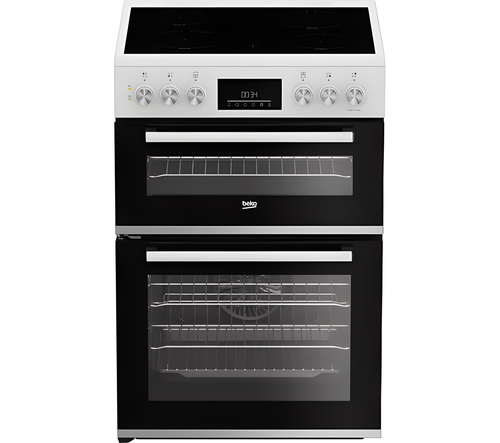 Beko FDC6731W - White 60cm Freestanding Electric Ceramic Cooker - A Energy