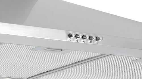 Caple CCH601BK - Black 60cm Chimney Extractor - 305m³/h - C Energy Rating