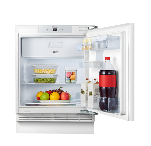 IceKing IKBUIB600 - White Integrated Fridge with Icebox - 111L - E Energy
