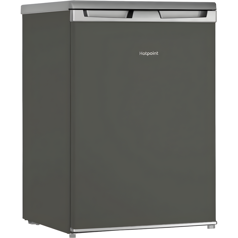 Hotpoint H55R1 112X UK - Grey Under Counter Larder Fridge - 128L - E energy rating