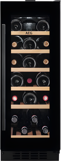 AEG AWS4020B5B - Black Built-In Wine Cooler - 20 Bottles - G Rated