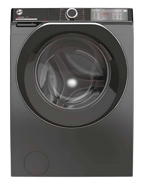 Hoover HWB411AMBCR - Graphite Freestanding 11KG Washing Machine - 1400 RPM - A energy