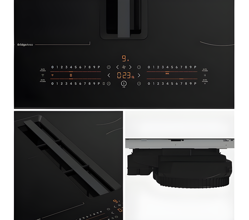 HisenseHEH6432BSCWF - Black Vented Induction Hob - 4 Zones