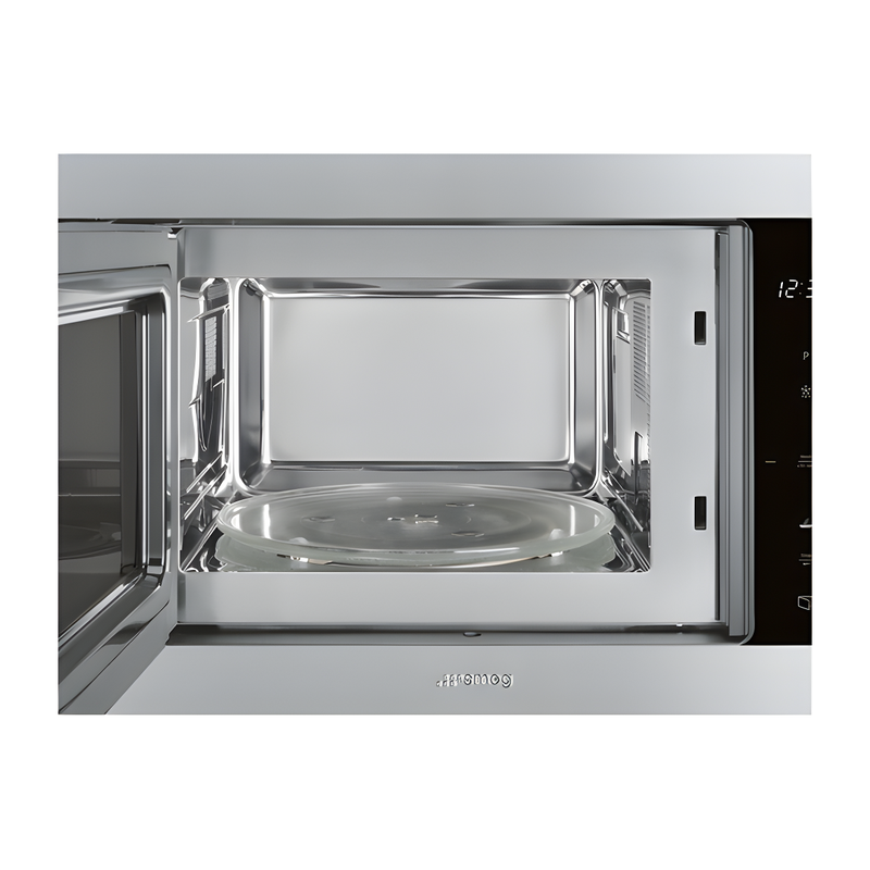 Smeg FMI325XUK - Stainless Steel Microwave - 25 Litres