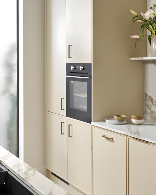 Caple C2200BK - Black Single Oven - 67 Litre - A energy