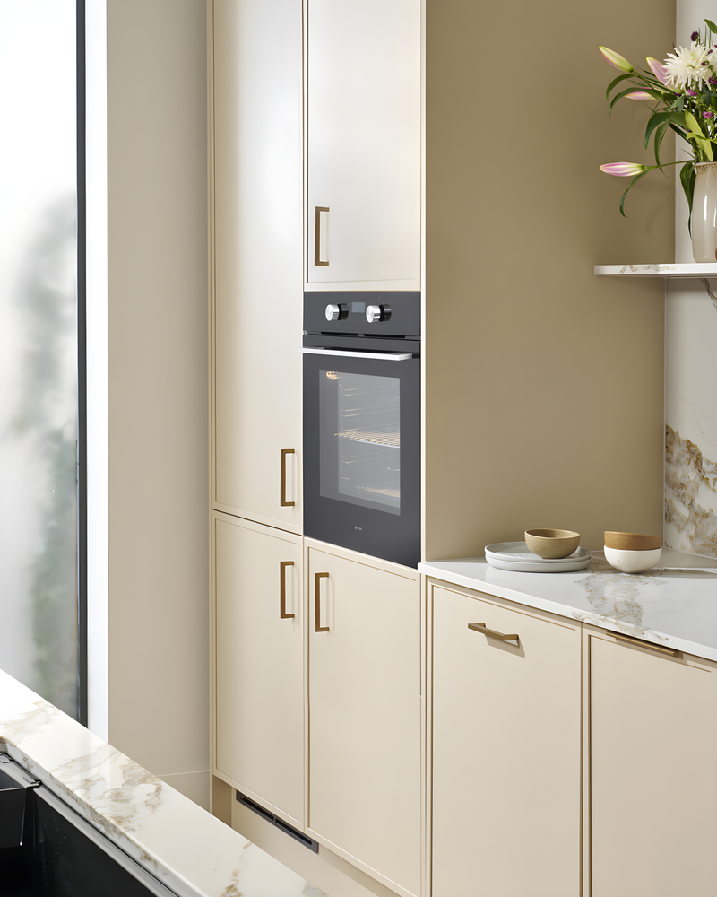Caple C2200BK - Black Single Oven - 67 Litre - A energy