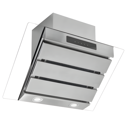 Caple SP612SS - Stainless Steel Chimney Hood - 612m3/h Extraction - A Energy