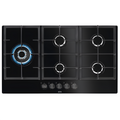 AEG HKB95820NB - Black 5 86cm Zone Gas Hob - LPG compatible
