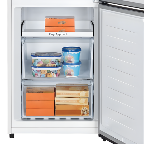 Teknix FFPH186W - White Fridge Freezer - 304L Capacity - E Rated